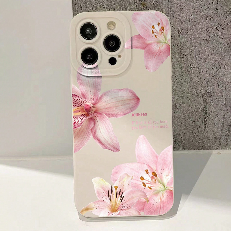 Blue Floral Painted Silicone I - Phone Cases Xr Iphone ulasan dan harga