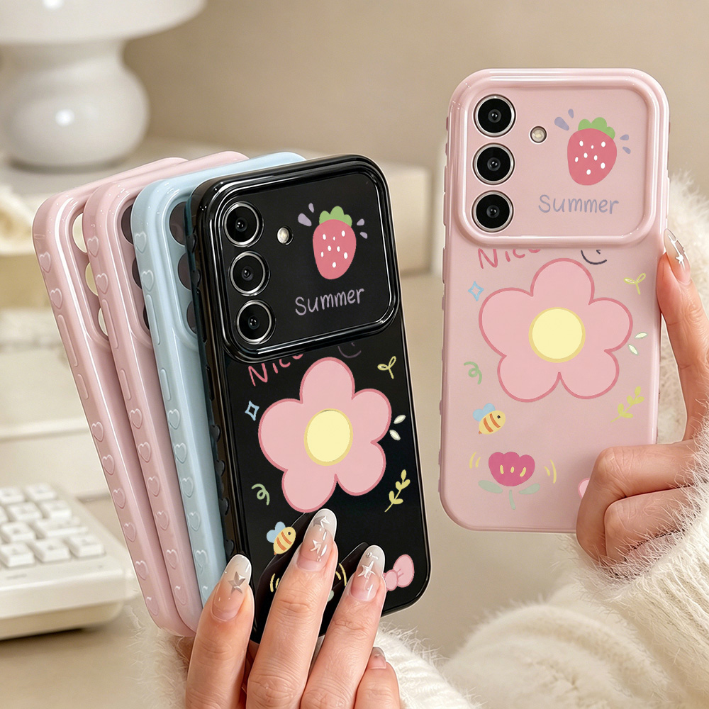 Cute Flowers Lens Protection P - Phone Cases Galaxy A16 5G ulasan dan harga