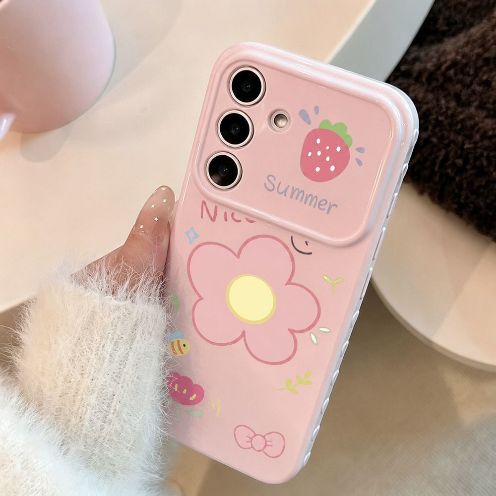 Cute Flowers Lens Protection P - Phone Cases Galaxy A16 5G ulasan dan harga
