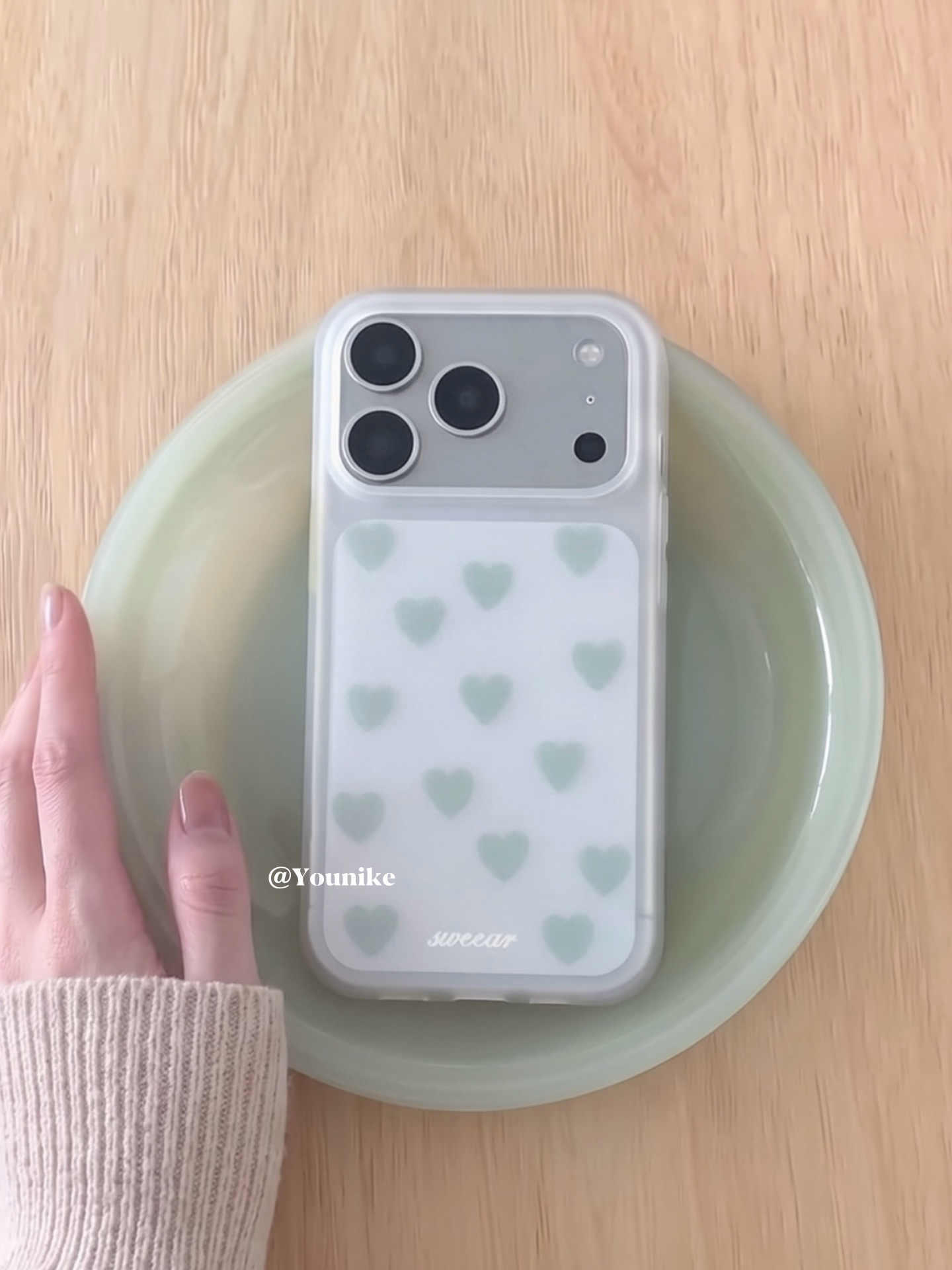 Korean Ins Simple Mist Green & - Phone Cases Xr Iphone ulasan dan harga