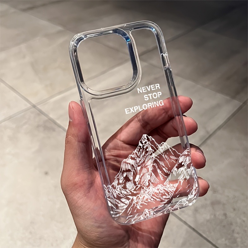 Never Exploring Mountain Line  - Phone Cases Iphone 13 ulasan dan harga