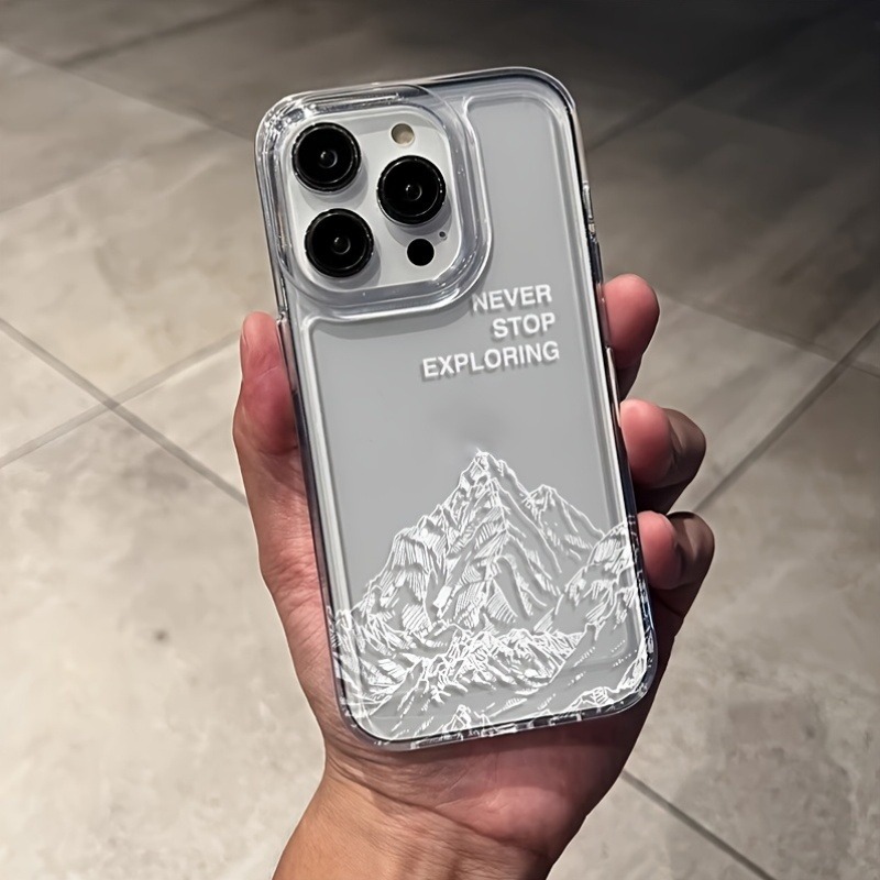 Never Exploring Mountain Line  - Phone Cases Iphone 13 ulasan dan harga