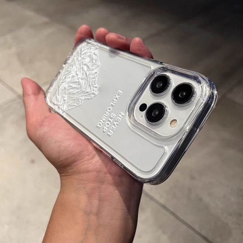 Never Exploring Mountain Line  - Phone Cases Iphone 13 ulasan dan harga