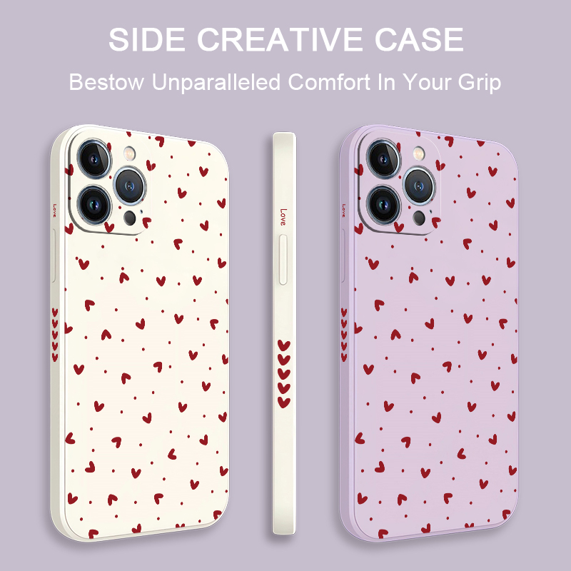 Love Heart Print Phone Case Fo - Phone Cases For Iphone 16 ulasan dan harga