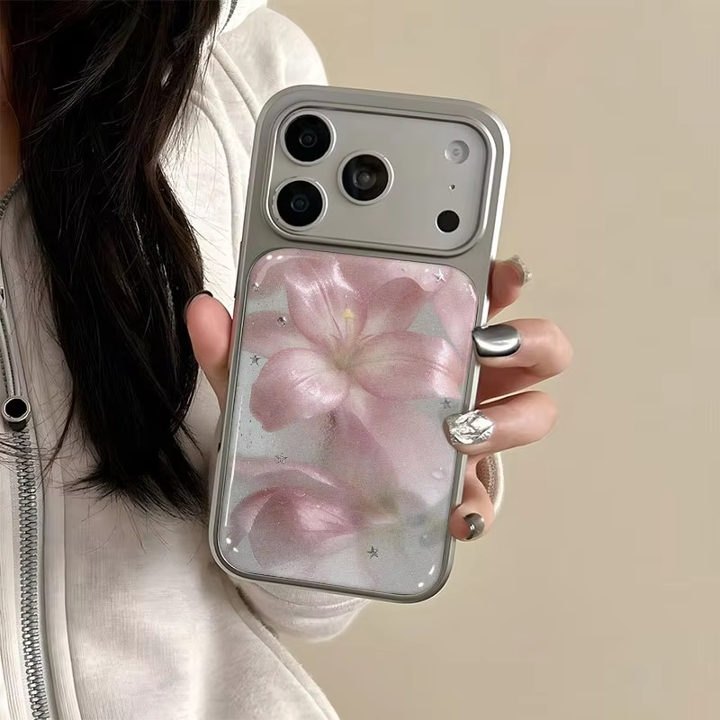 Pink Lily Flash Pink Drip Glue - Phone Cases Iphone 13 ulasan dan harga