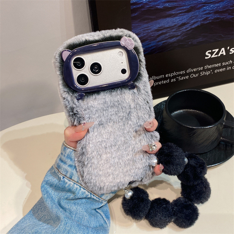 Luxury Solid Colors Furry Plus - Phone Cases Iphone 13 ulasan dan harga