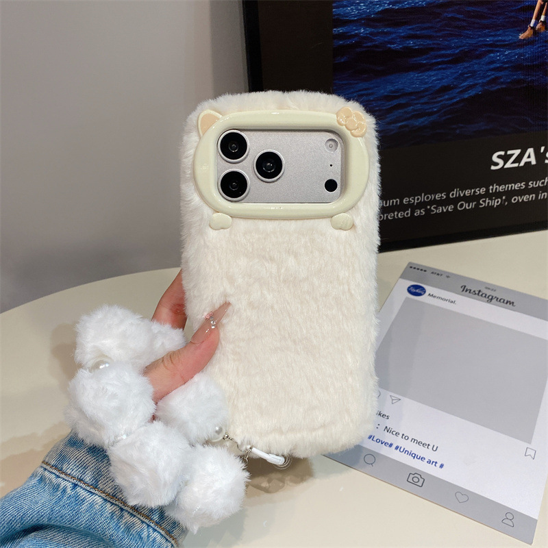Luxury Solid Colors Furry Plus - Phone Cases Iphone 13 ulasan dan harga