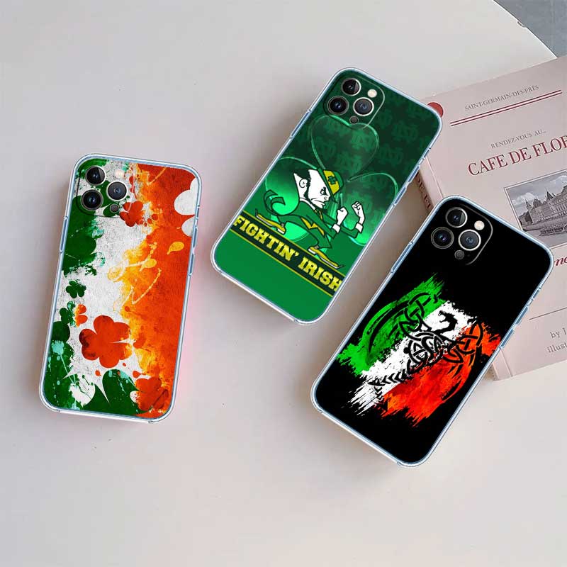 HY13 Ireland irish flag Transp - Phone Cases Ireland ulasan dan harga