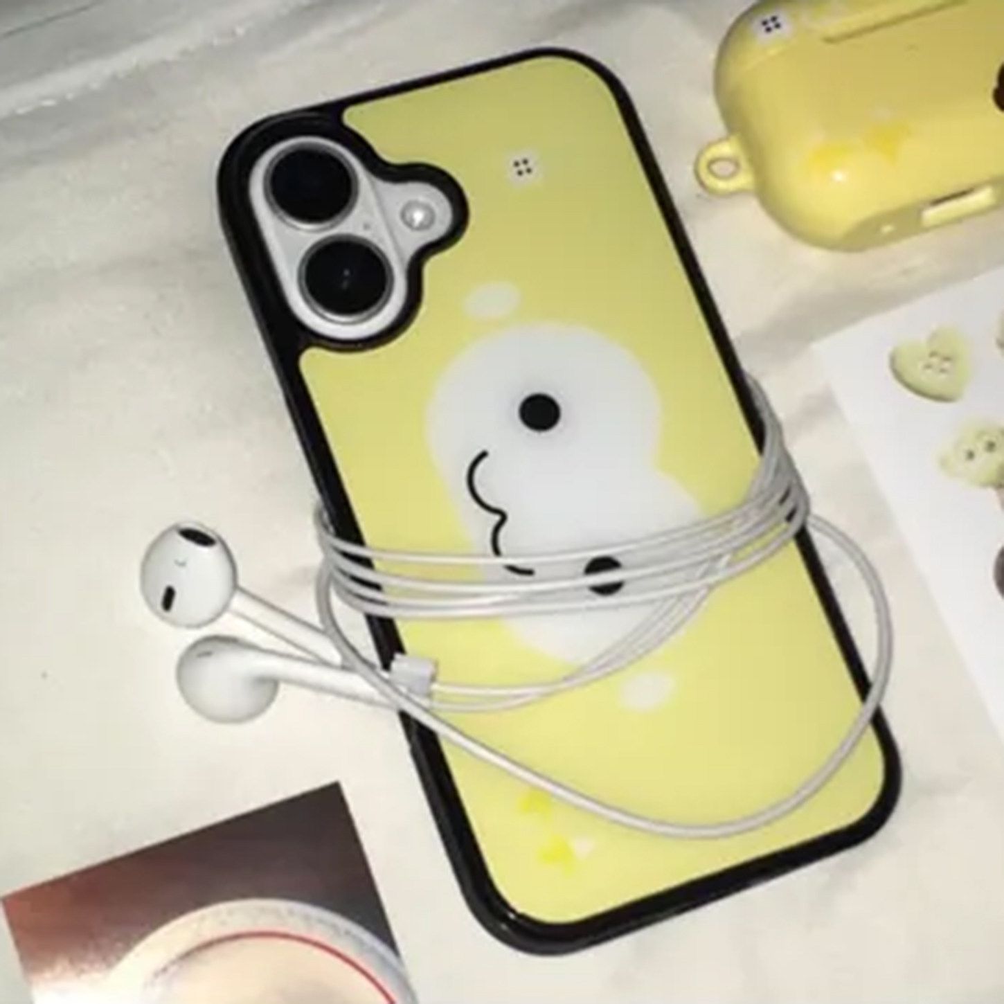 Big Head Monkey Brown Korea IN - Phone Cases Iphone 13 ulasan dan harga