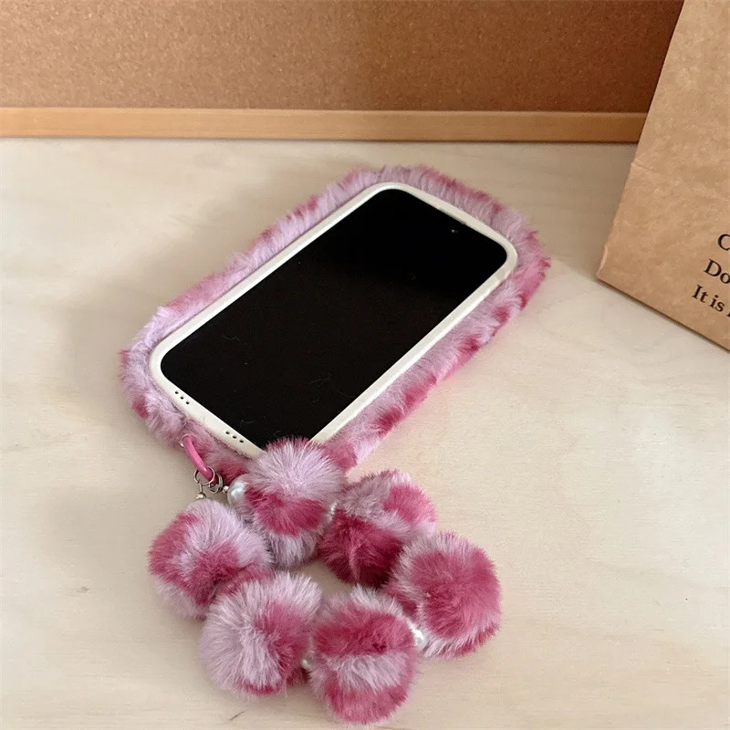 Fashion Leopard Furry Plush Le - Phone Cases Iphone 13 ulasan dan harga