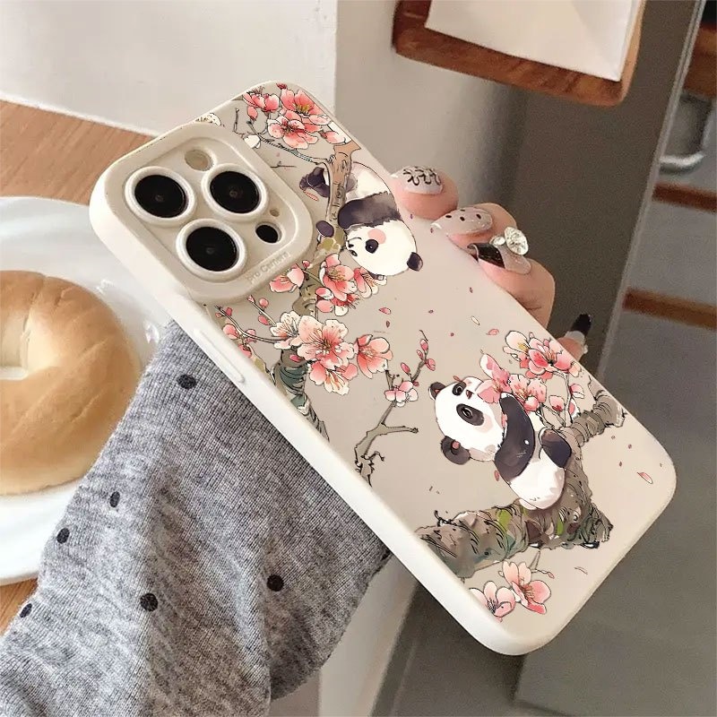 Kawaii Panda Sakura Camera Bum - Phone Cases Xr Iphone ulasan dan harga