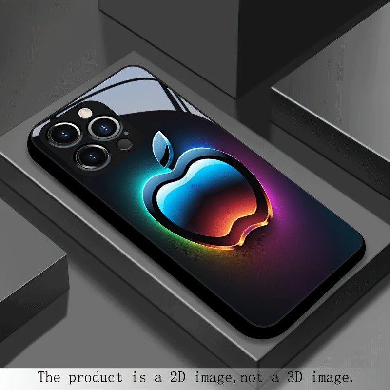 2D flat pattern glass phone ca - Phone Cases For Iphone 16 ulasan dan harga
