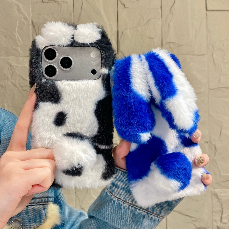 Cute Rabbit Design Fluffy Phon - Phone Cases Iphone 13 ulasan dan harga
